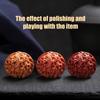 2Pcs Walnuts Relax Hand Massage Balls for Stress Relief And Blood Circulation Support Wood Fidget Tool Enhances Focus Joint Health Sleep Aid Gift