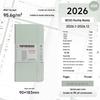 2026 Portable Weekly Planner: Leather-Covered Diary & Time Management Book