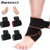 1Pcs Wrapped Ankle Guard Silicone Protection Cross-Binding Straps Open At The Heel Pressurized Breathable Fit Ankle Protection
