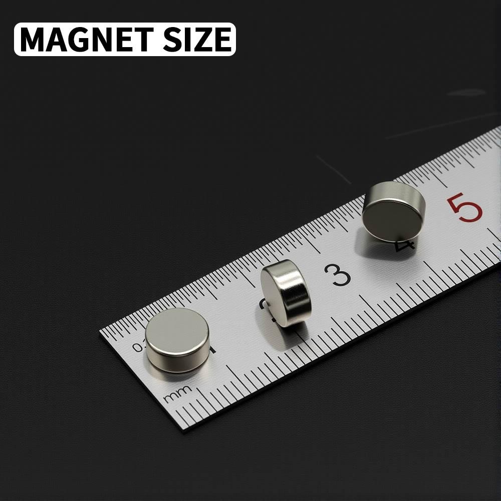 8x4mm Powerful Neodymium Magnet N35 NdfeB Permanent Magnetic imanes Round Super Strong Fridge Magnets DIY