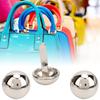 50PCS Zinc Alloy 15MM Mushroom Shape DIY Decoration Stud Rivets for Bag Shoes Hat Clothes AccessoriesSilver