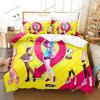 New Muse Dash Game Bedding Set Single Twin Full Queen King Size Bed Set Adult Kid Bedroom Duvet Cover Sets 3D Print Game Anime