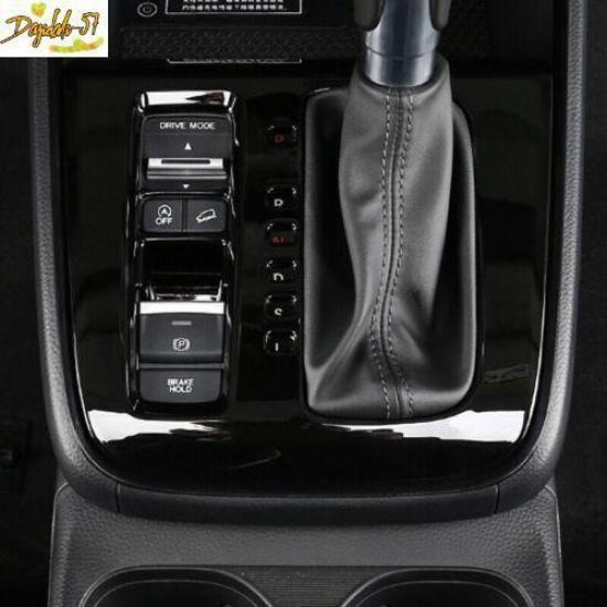 Car Gear Shift Panel Interior Cover Trim For Honda CR-V CRV Glossy Black