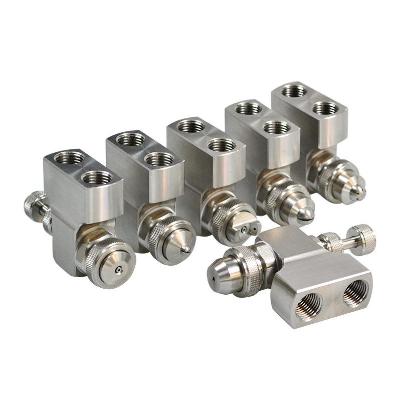 Stainless Steel Dual-Fluid Air Atomization Spray Nozzle for Disinfection and Humidification