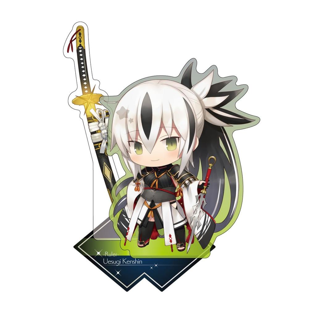 Algernon Product Order Charatoria Acrylic Stand Kenshin H100 x W100mm Fate/Grand Ruler/Uesugi Approx.