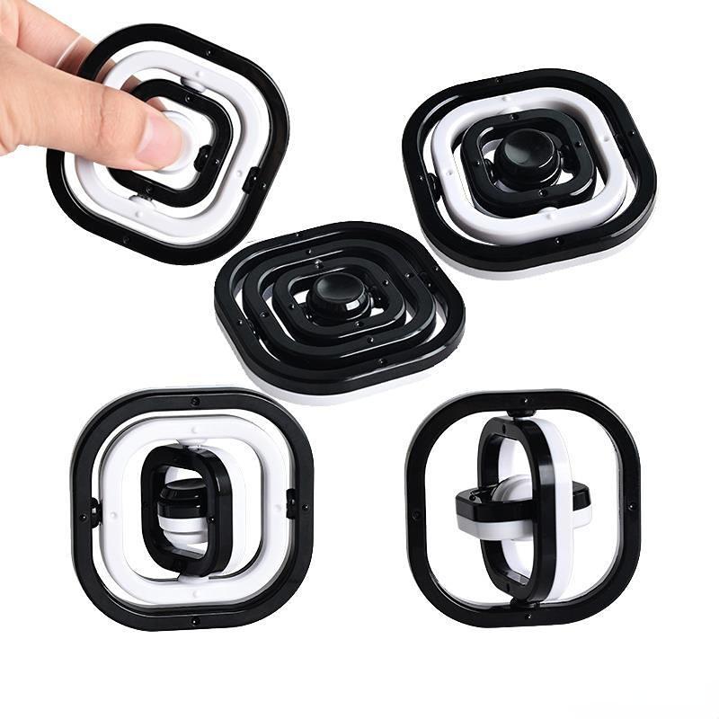 Neue Fidget Toys 3D Flip Finger Spinner Fingerspitzenkreisel Autismus Stressabbau ADHS Kinder Handkreisel Kinder Kind Erwachsener Sensorische Geschenke