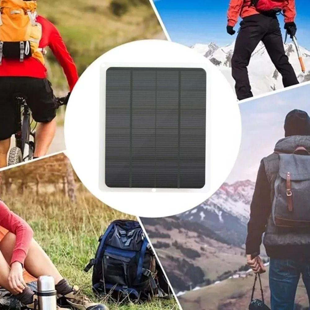 20W 12V Solar Panel Kit with USB Output Solar Cell Phone Charger  Outdoor Charging