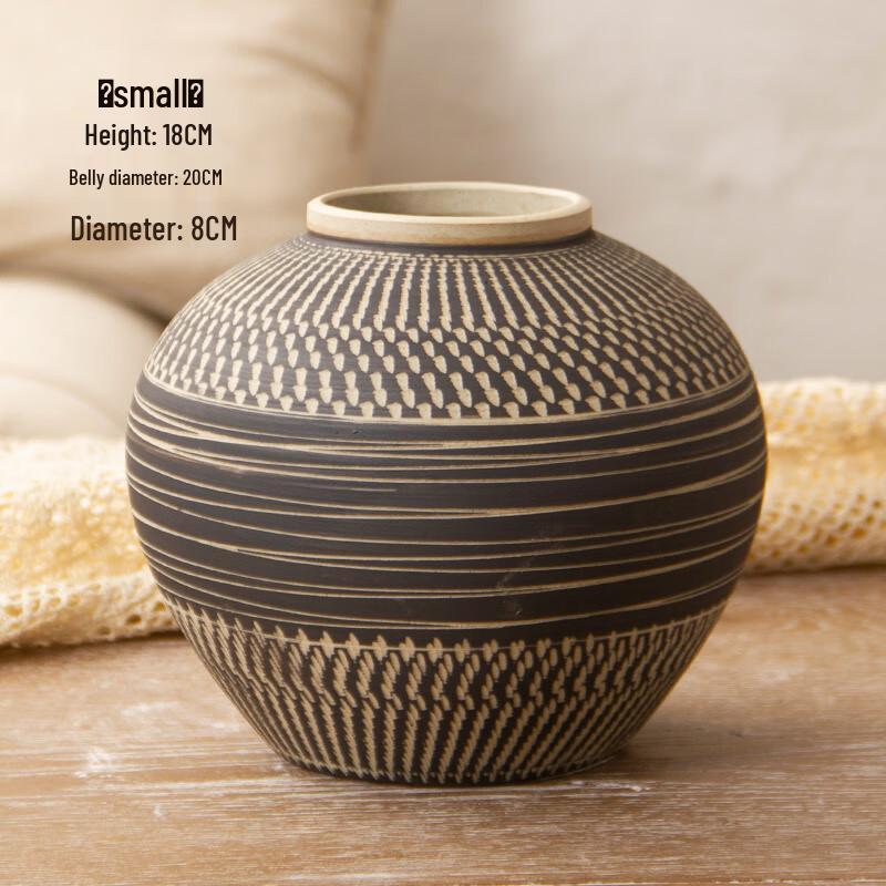 Jingdezhen New Chinese Style Ceramic Flower Vase Ornament