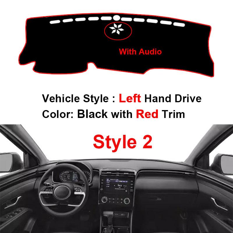 For Hyun dai Tucson NX4 2024 LHD RHD Console Protector Sun-Shade Auto Car Dashboard Cover Dash Mat Carpet Cape