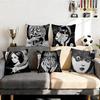Japan Classic Anime JJunji Ito Edit Cushion Cover Pillowcase Upholstery Sofa Throw Pillow Home Decor Pillowcas