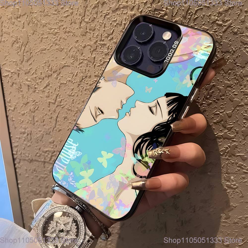 P-Paradise Kiss Manga Phone Case For iPhone 16,15,14,13,12,11,Pro,XS,Max,Plus,Mini,SE Black Candy Matte Shockproof Cover