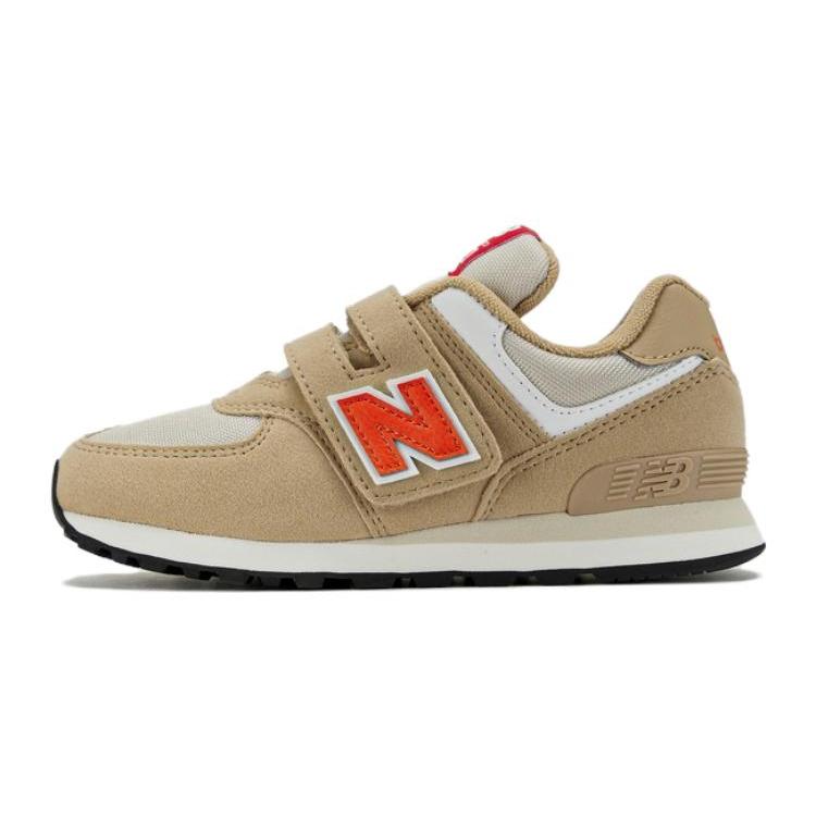 

New Balance NB 574 Series Slip-Resistant Kids Lifestyle Shoes Khaki Kids 35