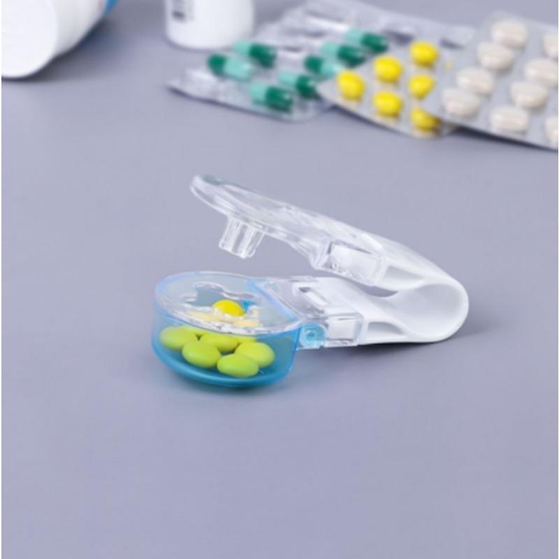 1pc Portable Pill Taker Remover with Medicine Box Household Gadgets, Tablets, Pills  Assistance Tool New Design  Pill Dispenser