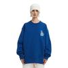 MLB Basic Logo Los Angeles Dodgers Back Large Logo Long Sleeve Hoodie Unisex Hoodie Blue 3AMTB0121-07BLD