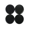 Windfulogo 4-Piece Hot Massage Stone Set - Natural Lava Basalt Spa Massage Warm Stones, Black (8x8cm)