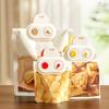 Magnetic Bag Sealing Clip with Timer Reusable Food Bag Clamp for Chips Snacks Freshness Keeper Cute Refrigerator Magnet Kitchen Fridge Organizer