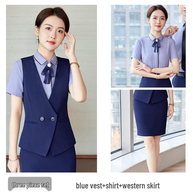 Unisex Professional Vest for Hotel and Catering Staff