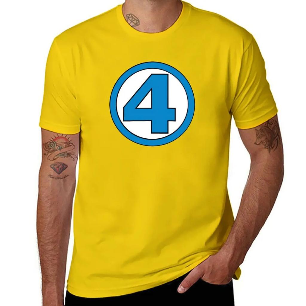 New Custom T Shirt Tee Shirt Tshirts for Men  Fantastic T-Shirt Anime Clothes  Tshirt  Harajuku  Streetwear Cotton Tops Four