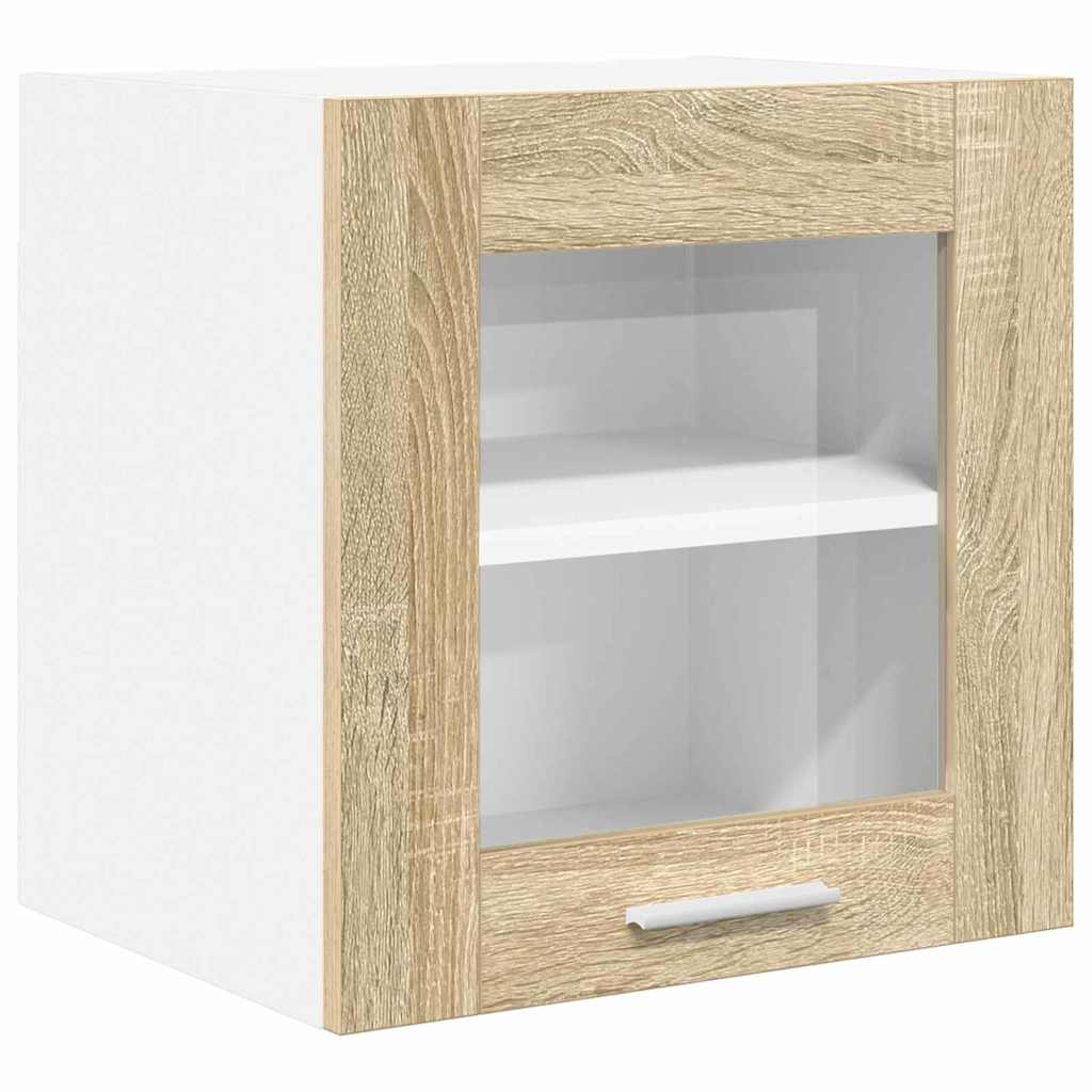 Hanging Cabinet 2 pcs Sonoma Oak 40 x 31 x 40 cm Particleboard