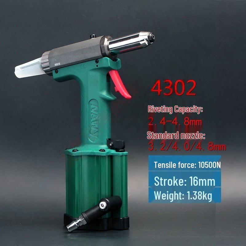 Naiwei High-Force Pneumatic Rivet Gun for Stainless Steel Rivets