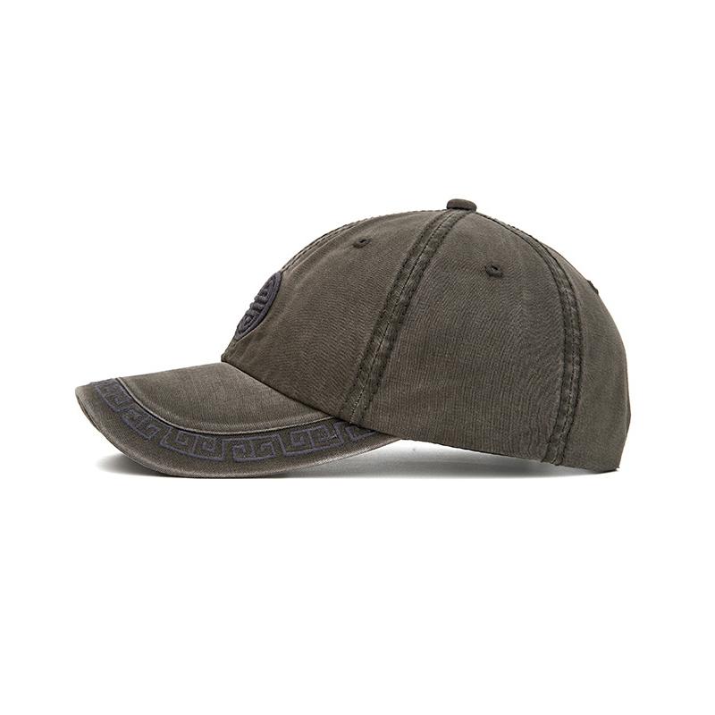 Chinese Style Embroidered Baseball Cap Vintage Outdoor Sun Hat