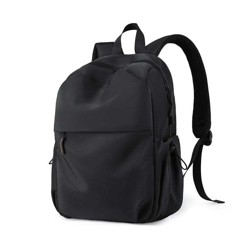Men's casual backpack versatile multi-compartment computer backpack junior high school students go to school simple Oxford cloth school bag