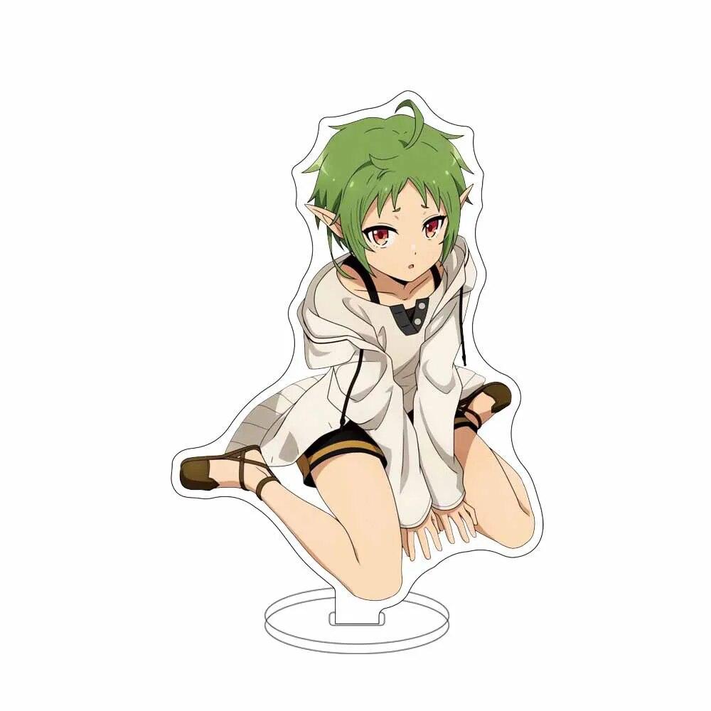 Anime Mushoku Tensei: Jobless Reincarnation Rudeus Greyrat Acryl Stand Figur Sammlung Anime Modell Geschenke Schreibtisch Dekor Cosplay