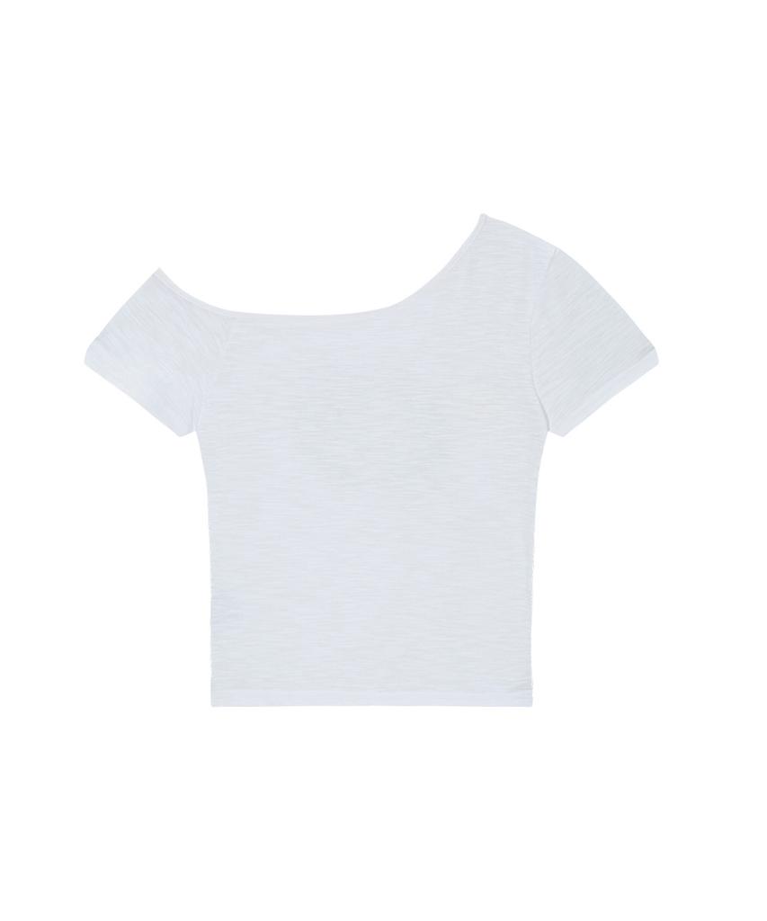 Aejeuon Kiki Slim Tee / White