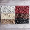 Polka Dot Women Wide Headwraps Large Non Slip Hairband Hair Accessories Bow Headbands  Sports