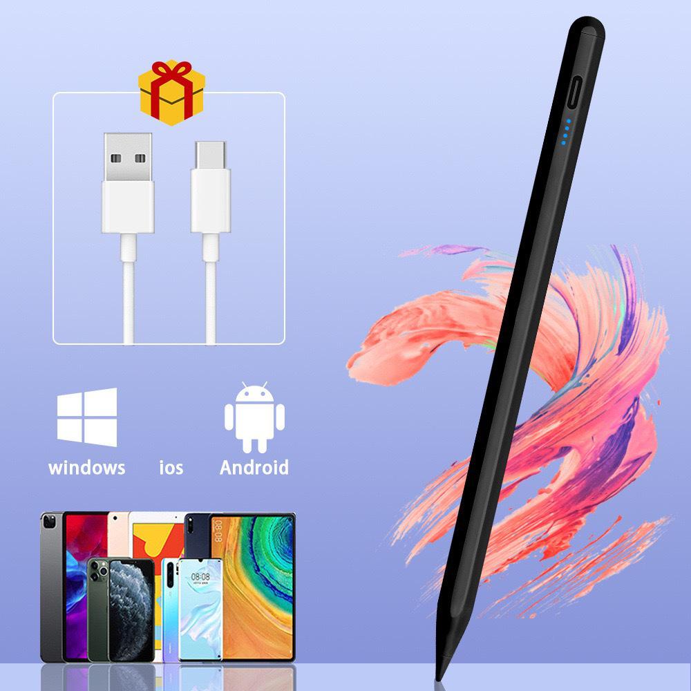 Magnetic Active Stylus Pen for Apple & Android Tablets/Smartphones - Touchscreen Compatible