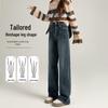 Women's High-Waist Petite Wide-Leg Jeans