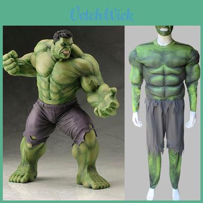 Le Masque Musclé Hulk des Avengers Costume Idéal Pour Cosplay Adulte Et Événements Fantastiques