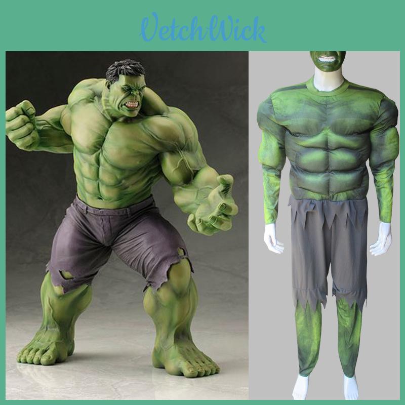 Le Masque Musclé Hulk des Avengers Costume Idéal Pour Cosplay Adulte Et Événements Fantastiques