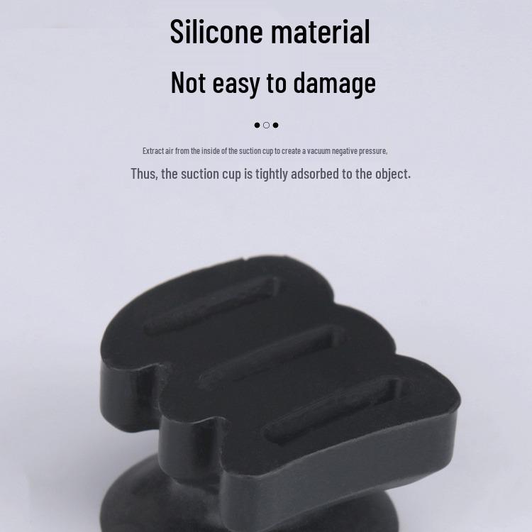 Guitar Pick Storage Suction Cup Clip - Anti-Lost, Large Capacity Holder