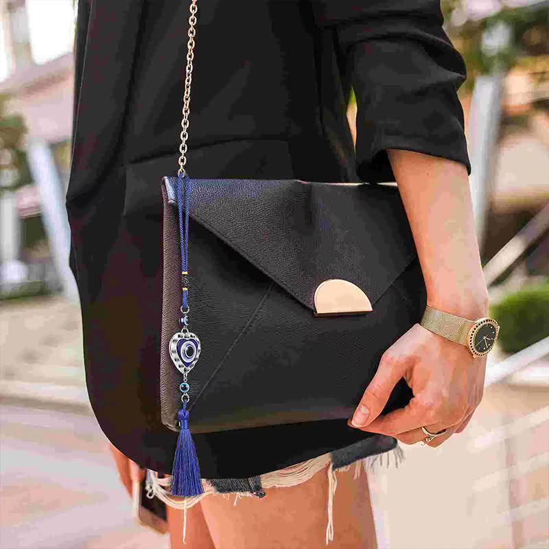 1 ks Démonské oko Autodoplňky Modré oči Retro přívěsek pro štěstí Dárky Ozdoby do auta Střapce