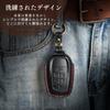 [smasol] Premium Genuine Leather Smart Key Cover Case for New Alphard (40 Series, 30 Series, Late Model VOXY90, Noah, 90 Series), and Vellfire (Alphar