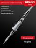 Delixi Adjustable Temperature Soldering Iron Set - High Power, Constant Temperature Solder Pen for Household Repair & Welding.