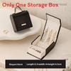 Jewelry Storage Box With Pu Material For Travel And Gift For Women