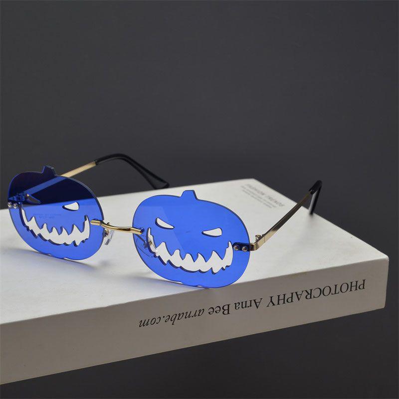 Halloween Pumpkin Glasses: Celebrity Cosplay Funny Sunglasses for Couples