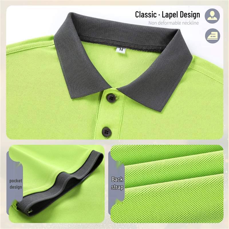 Women's Short Sleeve Logo Polo Shirt for Hot Pot & Skewer Restaurant Staff