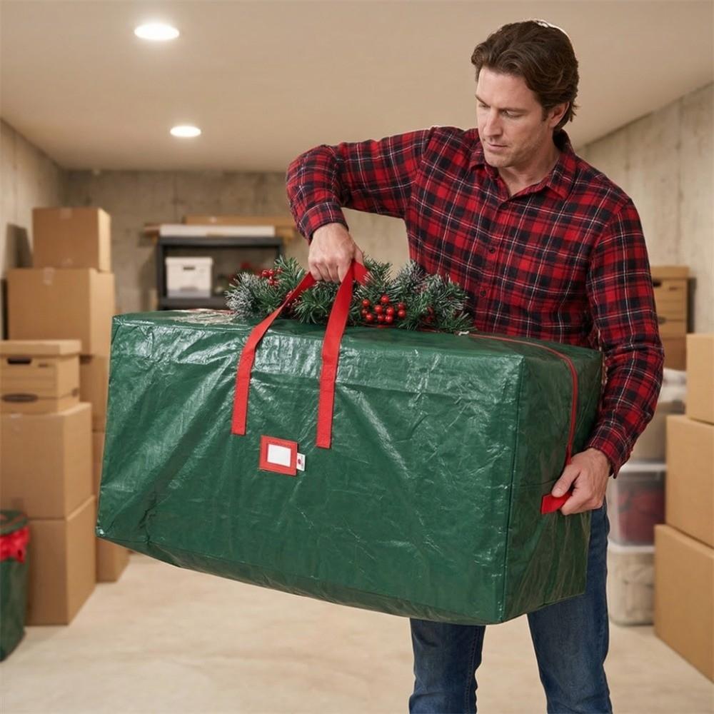 165.1*38.1*76.2CM Christmas Tree Bag Large Size Decoration Bag Holiday Organizer  Tree Storage