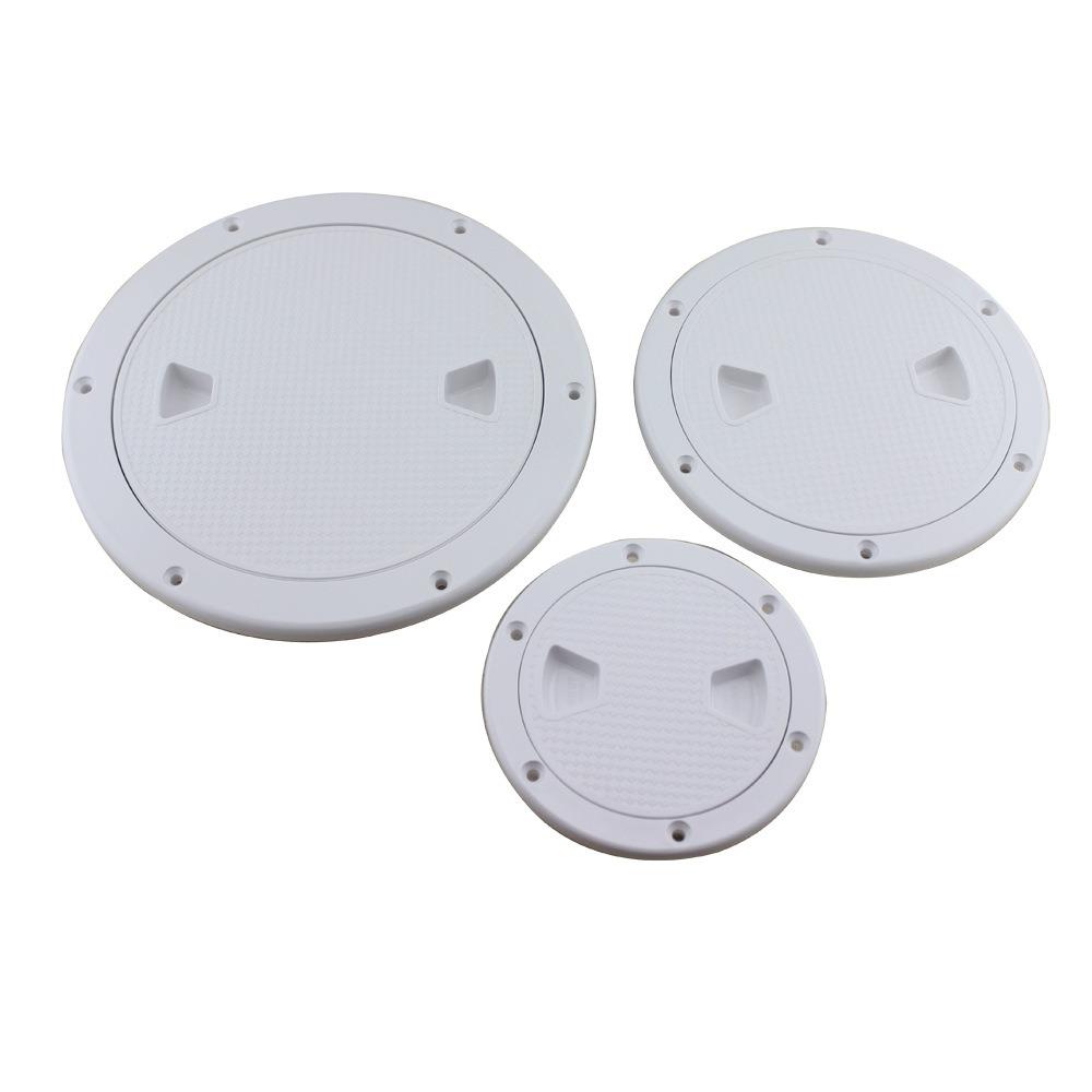 4 6 8 inch Deck Plate ABS Hatch Cover Durable Deck Inspection Access  Boat Yacht Marine Accessories