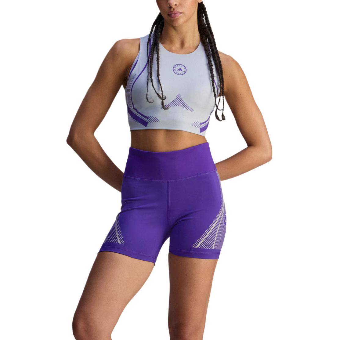 

Adidas Stella McCartney Comfortable Soft Versatile Skin-Friendly Breathable Sports Shorts Women Shorts JW2025 M