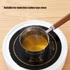304 Stainless Steel Mini Frying Pan Household Hot Oil Pan Boiled Eggs Hot Chocolate Hot Milk Pot Household Multi-Purpose Pot