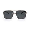 Lightweight Double-bar Sunnies Zinc Zinc Alloy Anti-UV Plain Glasses Unisex Polarized Sunglasses  Outdoor