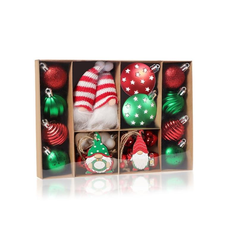 32pcs Shatterproof Christmas Tree Decoration for Christmas Tree Delicate Decors