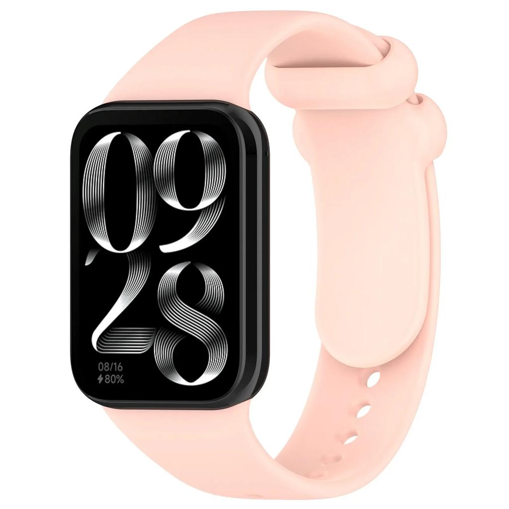 Silicone Strap for Xiaomi Mi Band 9/8 Pro Original Replaceable Wristband for Redmi Watch 5/4 Bracelet Watchband Belt Accessories