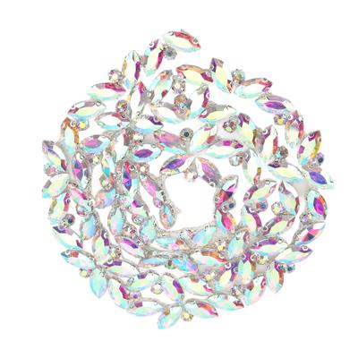 Glas Krallenkette Hohe Härte Farbe Einzelreihe Strassstreifen für Kleidung Schuhe Schmuck