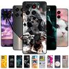 Husă Cool Wolf Lion din Silicon Moale pentru ZTE Blade A56 Husa de Protecție pentru Telefon ZTE Blade A 56 BladeA56 Z2473 Rezistentă la Șocuri Fundas