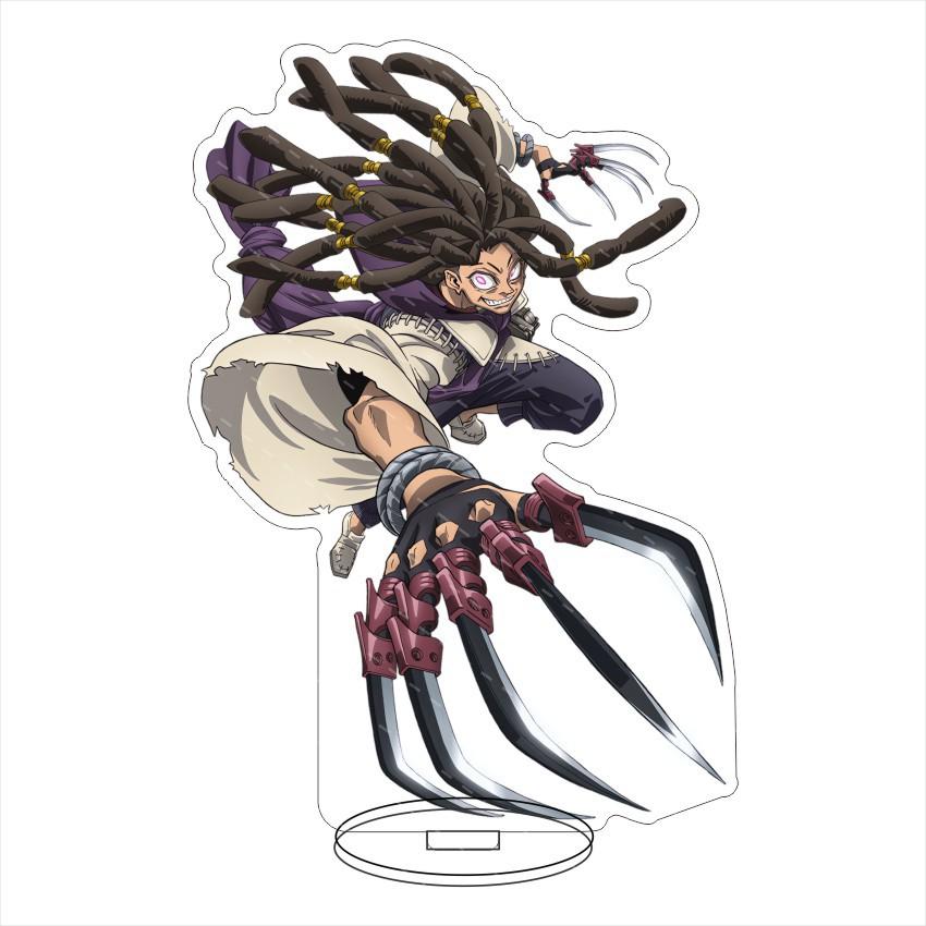 Gachiakuta Acryl Standbeeld 16cm Dubbelzijdig HD Printen Anime Standee Rudo Enjin Zanka Riyo Figuur Bureau Kamer Decoratie Verjaardagscadeaus